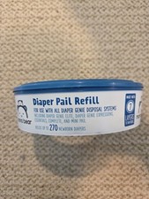 Mama Bear Diaper Pail Refill for Diaper Genie Pails - Holds Up To 270 Diapers