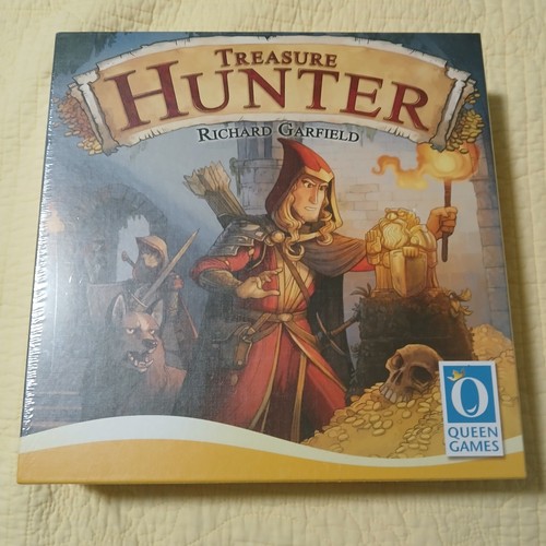 Queen Games - Treasure Hunter, Richard Garfield Board Game New In Sealed Box - Picture 2 of 4