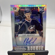 2012-13 Panini Rookie Prizm Cody Goloubef #67 Auto Columbus Bluejackets