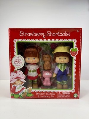 2016 Bridge Direct Strawberry Shortcake & Huckleberry Pie Dolls w/Pets 6''