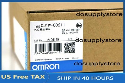 1PCS New original Unopened CJ1W-OD211 OMRON CJ1W-OD211 US Free TAX