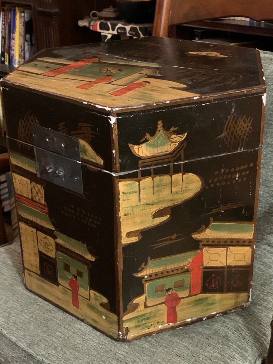 中国风木制箱子| eBay