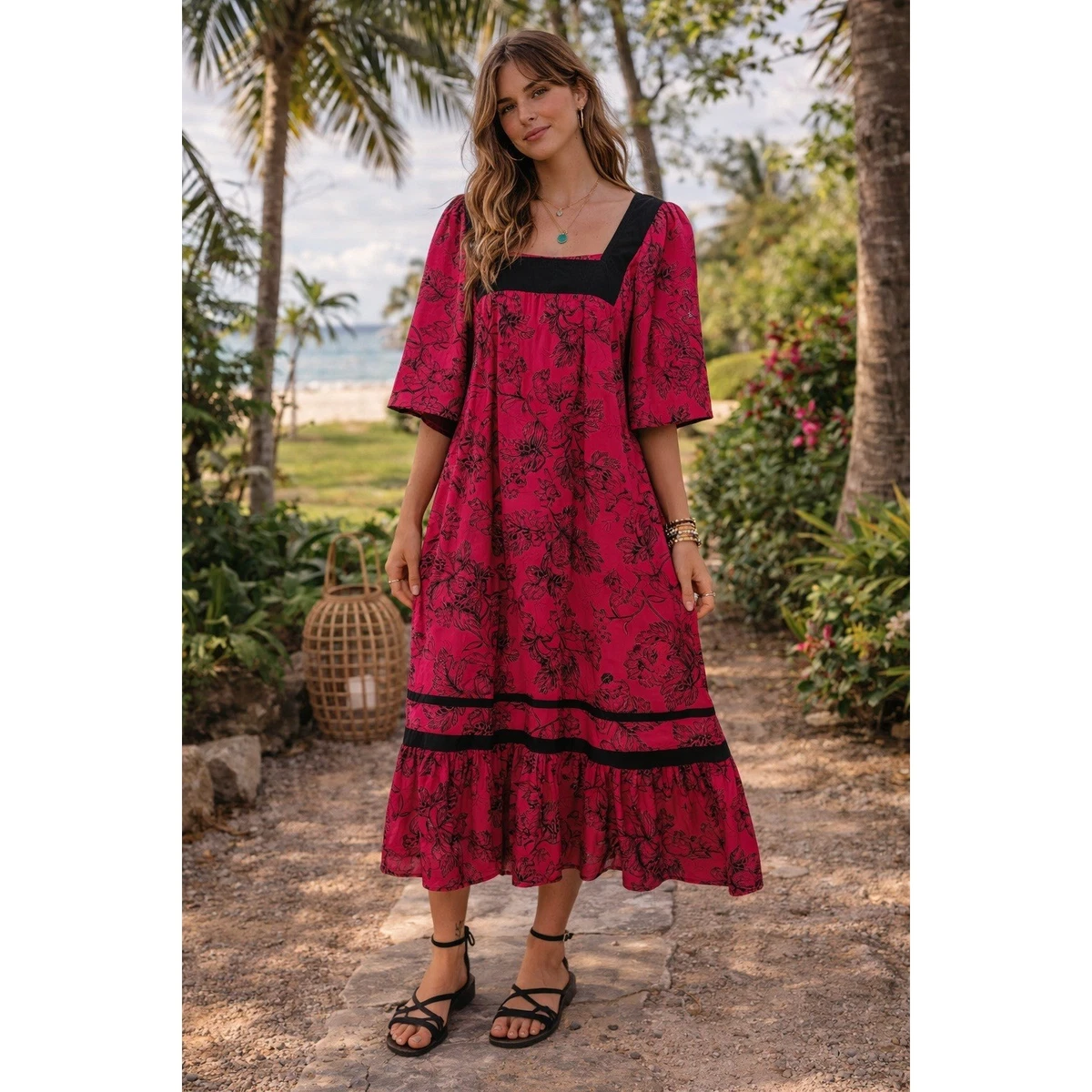Hawaiian 1980s Vintage Dresses for Women for sale | eBay