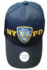 NYPD Junior Kids Baseball Hat Police Department of New York Navy Blue Boys