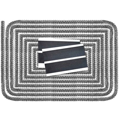 Wood Stove Door Gasket Rope, High Temperature Seal kit for Fireplace, Oven, P...