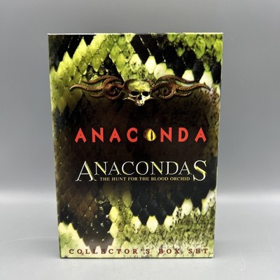 Anaconda/Anacondas: The Hunt for the Blood Orchid Box Set DVD, 2004, 2-Disc Set