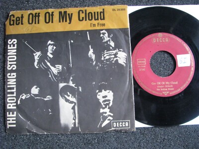 The Rolling Stones-Get off of my Cloud 7 PS-1965 Germany-DECCA-DL 25 205