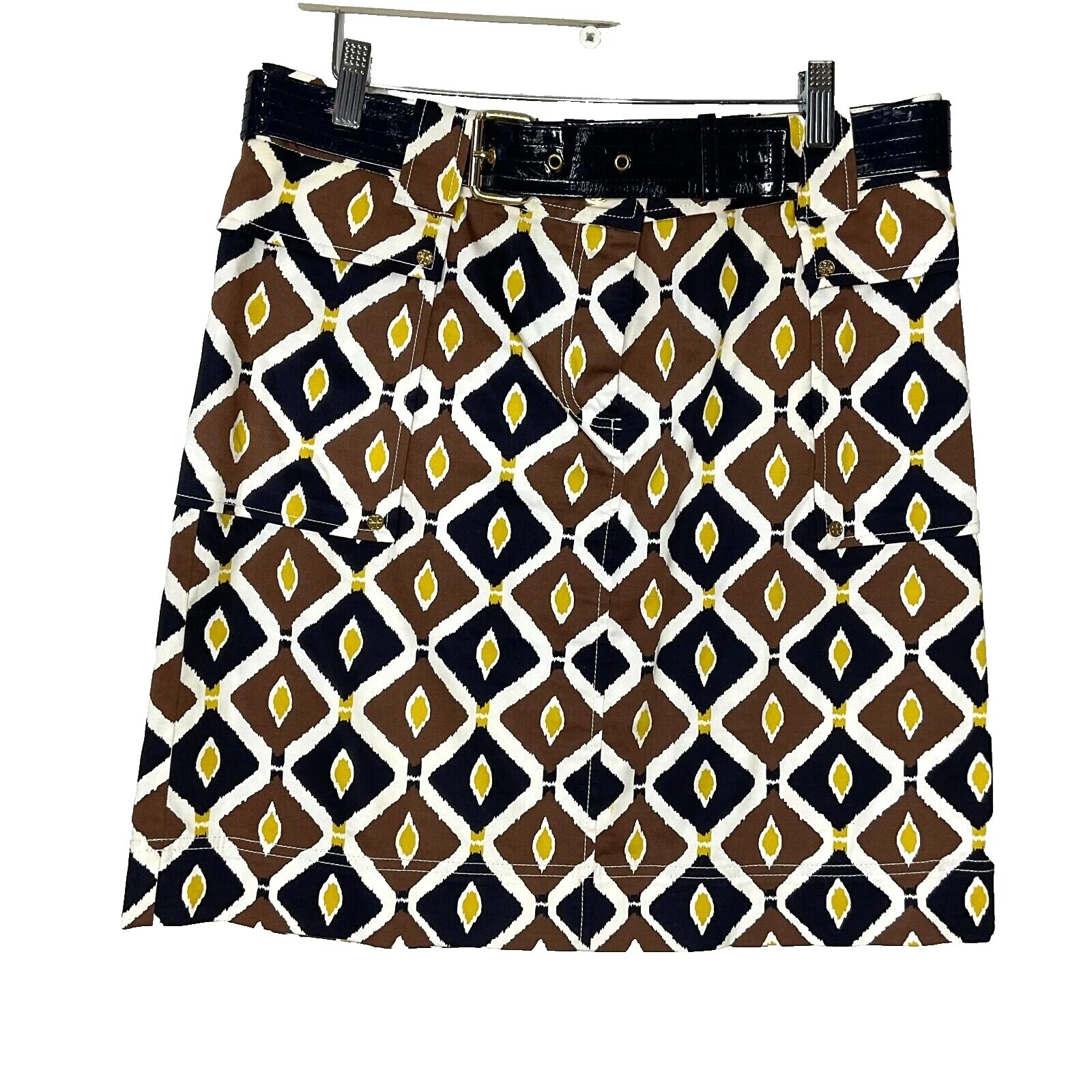 Tory Burch Cotton Geometric Skirts for Women