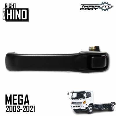 RH Äußerer Türgriff außen schwarz für Hino Mega 500 LKW 2003-2021