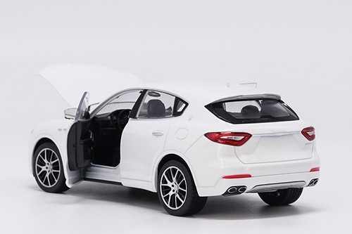 Welly 1:24 Maserati Levante White Diecast Model Car Vehicle New in Box - Picture 6 of 6