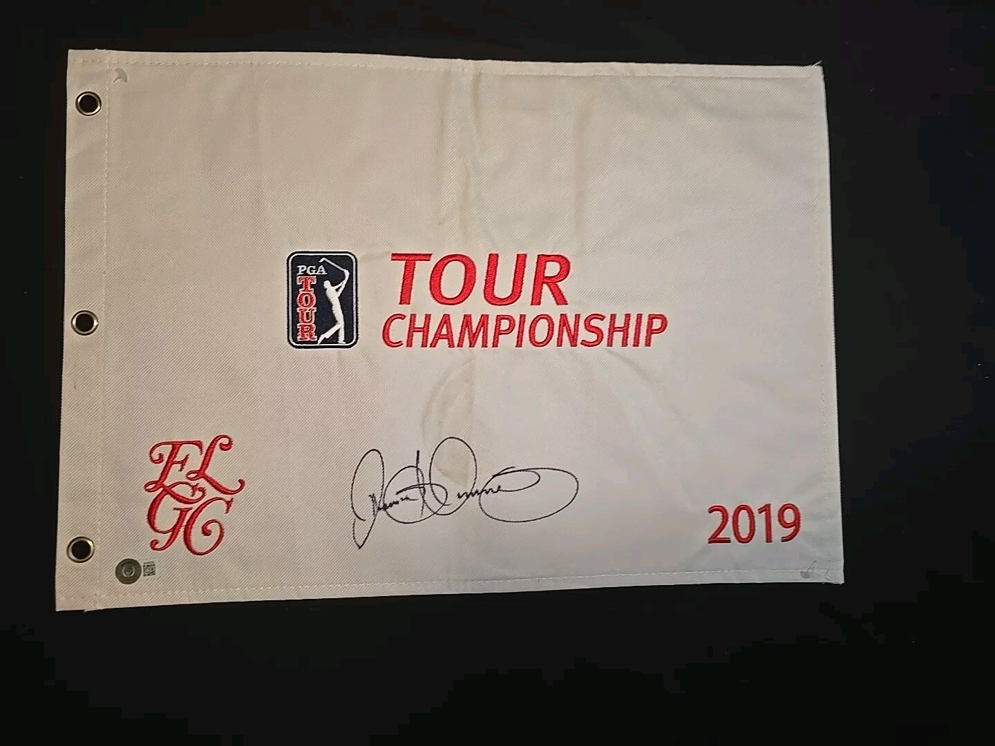 Rory McIlroy Autographed Signed 2019 PGA Tour Championship Golf Flag 3x Winner! 2 