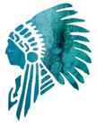 INDIAN CHIEF Native American Headdress 8 x 10 Stencil Plastic Sheet NEW S174