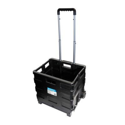 25 kg faltbarer Kofferraumwagen Einkaufstrolley klappbar Aufbewahrungsbox - lebenslange Garantie