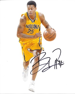 BRANDON RUSH Signed x 11 Photo Signed REPRINT Basketball NBA