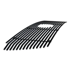For 2010-2013 Toyota Tundra Logo Show Upper Stainless Black Billet Grill Insert