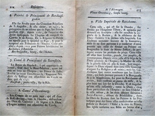 Karte von 1787 Herzogtümer Oberpfalz Ortenburg Regensburg - Bild 4 von 4