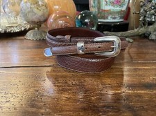 Vogt James Reid Dgn Sterling Silver Belt Buckle 39-41-1.3/8  -.75  nu    