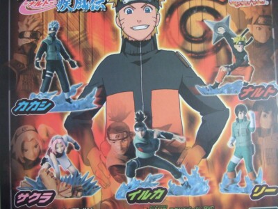 2007 Naruto Ultimate Collection 3 Unopened Set of 5 type Gashapon