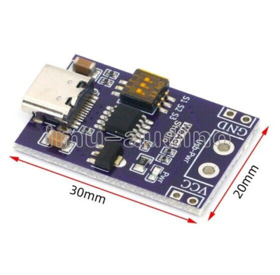 Type-C QC AFC PD2.0 PD3.0 to DC Fast Charge Decoy Trigger Charging Board Module