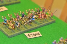 25mm classical / seleucid - 16 light infantry - inf (53305)
