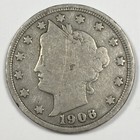 1906 United States Liberty "V" Nickel - With Cents - Good (G) KM#112 - 5913-AH — photo 1