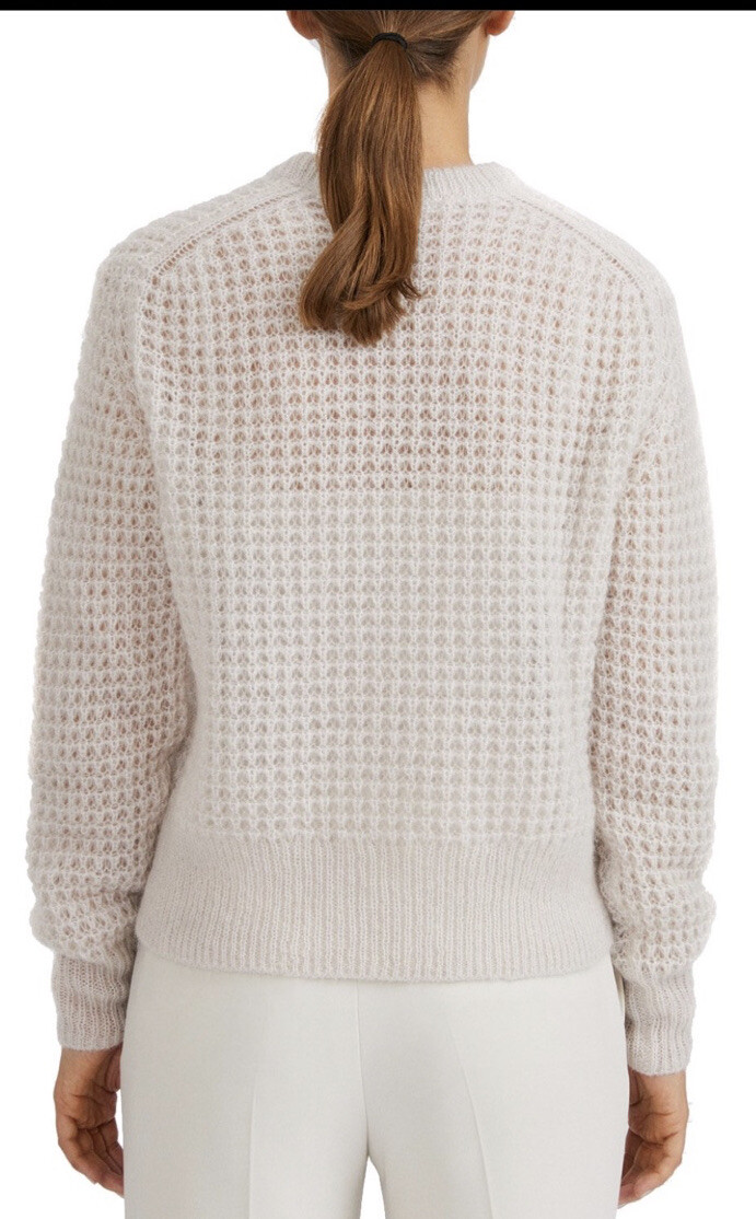 Helen Mohair Sweater Size Medium Ivory 