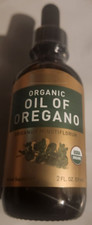 Organic Oil of Oregano 2oz 14mg Liquid Drops Dropper Carvacrols Extra Virgin