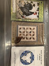 Lot Of 23 Beautiful Quilt Patterns. PLUS A Pattern For Sew On The Go Case.