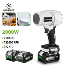 450MPH Jet Dry Mini Blower Air Blower Super Fan Turbo Battery Powered Portable