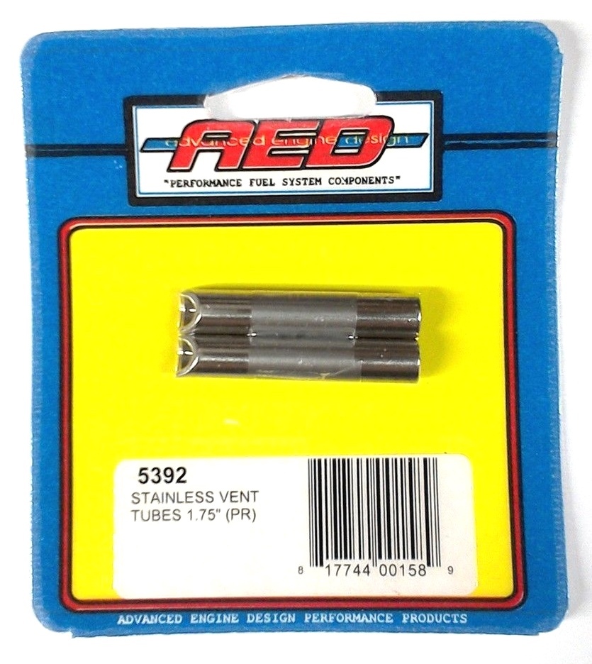 AED 5392 Stainless Steel Carburetor Vent TubesHolley Carbs2300/4150