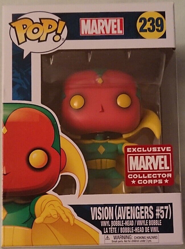En Oferta Funko Pop! Figura De Vinilo Marvel Vision #239