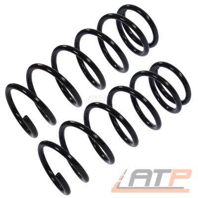 2x FEDER FAHRWERKSFEDER SCHRAUBENFEDER HINTEN FÜR OPEL AGILA A BJ 00-07