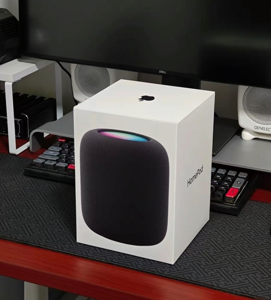 Apple HomePod 2nd Gen Midnight With Box (New)