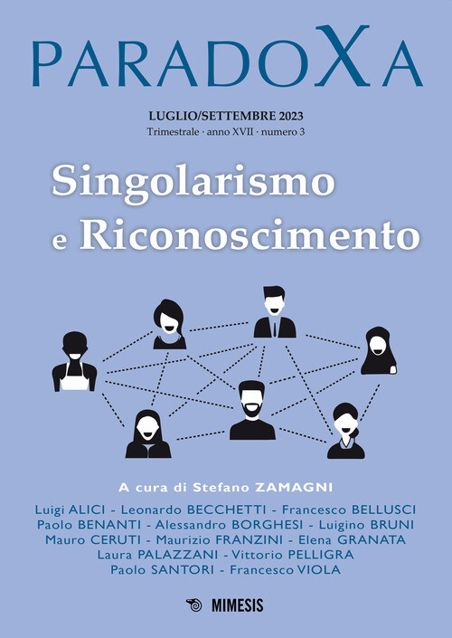 Paradoxa. Vol. 3: Singolarismo e riconoscimento - 2023 - Mimesis