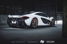 Cars 2014 mclaren supercar super pur wheels Desk Mat Stitched