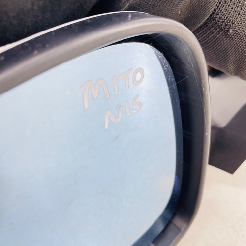 ALFA ROMEO MITO WING MIRROR GRIGIO RIALTO 612 NSF LH PASSENGER FRONT LEFT 08-16 - Picture 13 of 13