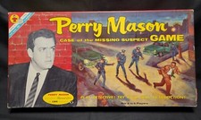 Vintage HTF Perry Mason Board Game Transogram 1959 Excellent G2U
