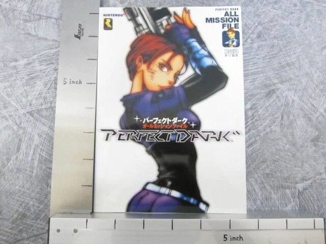 PERFECT DARK All Mission File Guide Nintendo 64 Japan Book 2000 EB22 - Image 2 of 4