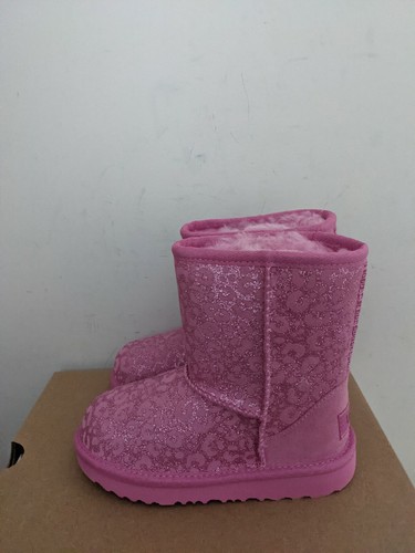 Glitter Leopard Boots Size 12 NEW NIB 