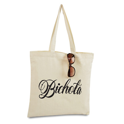 Bichota Tote Bag  Reusable Tote Bag latin hispanic lady woman canvas bag Bichota