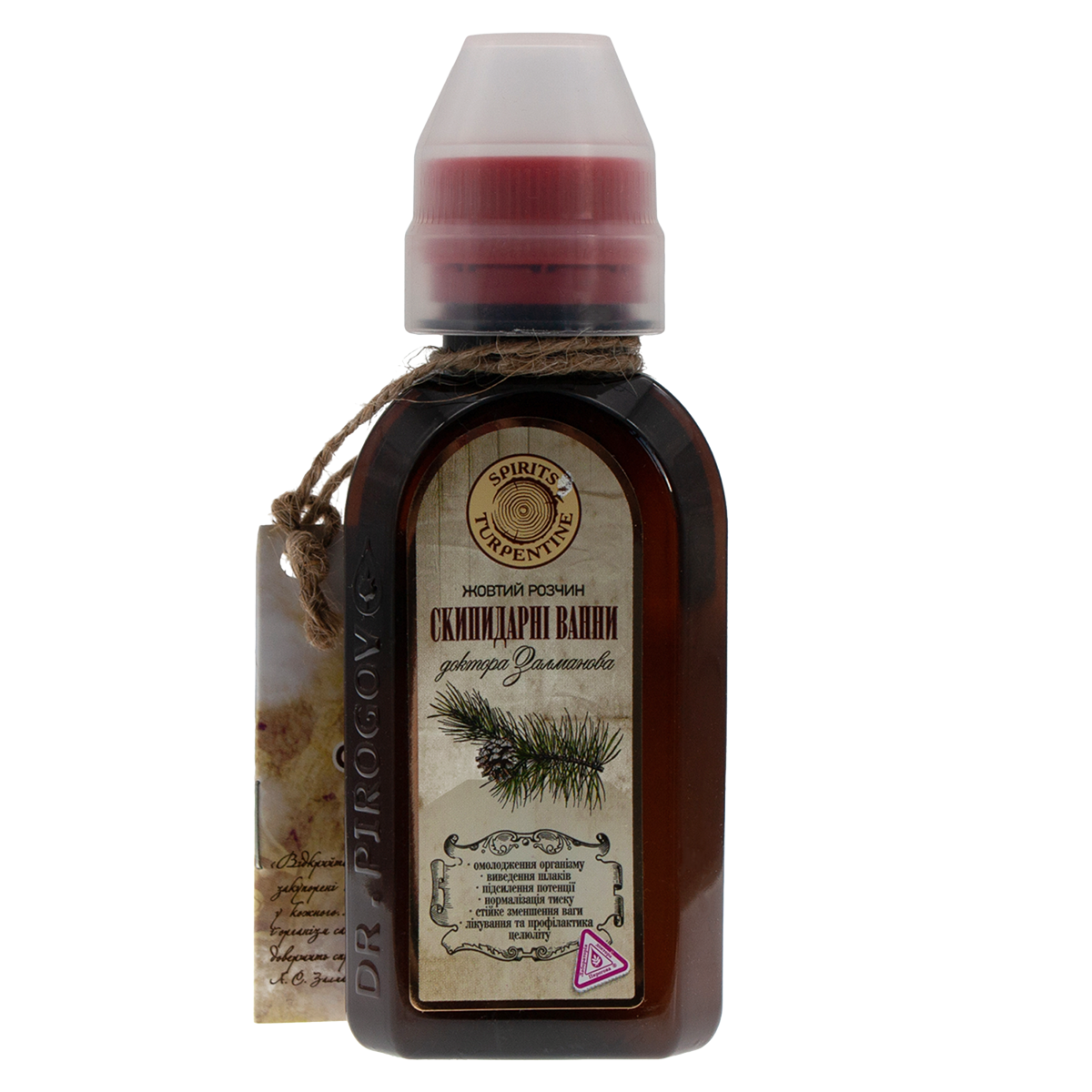 Zalmanov's Detox Turpentine Baths Yellow Emulsion by Doctor Pirogov's