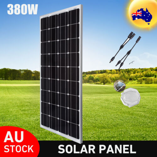 400W 380W Solar Panel 12V Mono 380 Watt Caravan Camping Power Battery Charging - Picture 9 of 17