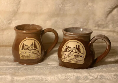 2 Hilltop House Bed & Breakfast St Helena California Coffee Mug Cup Souvenir 