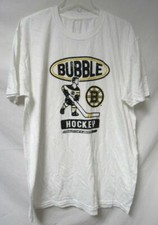 Boston Bruins Men's 2XL Bubble Hockey Stanley Cup Playoffs 2020 T-Shirt A1 4268