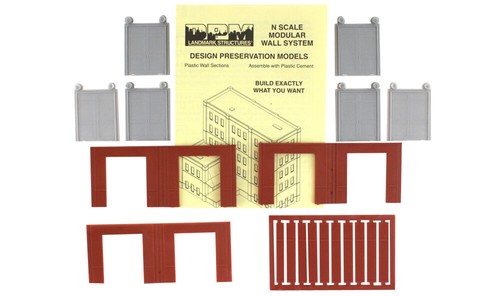 NEW DPM 60106 Street Level Freight Door Kit N Scale FREE US SHIP - Picture 2 of 3