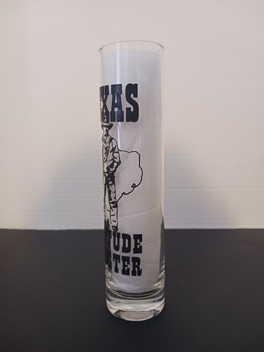 Texas Attitude Adjuster Gran Tamaño 7.5” Novedad Shot Glass RX Solucionador de Problemas - Imagen 2 de 5