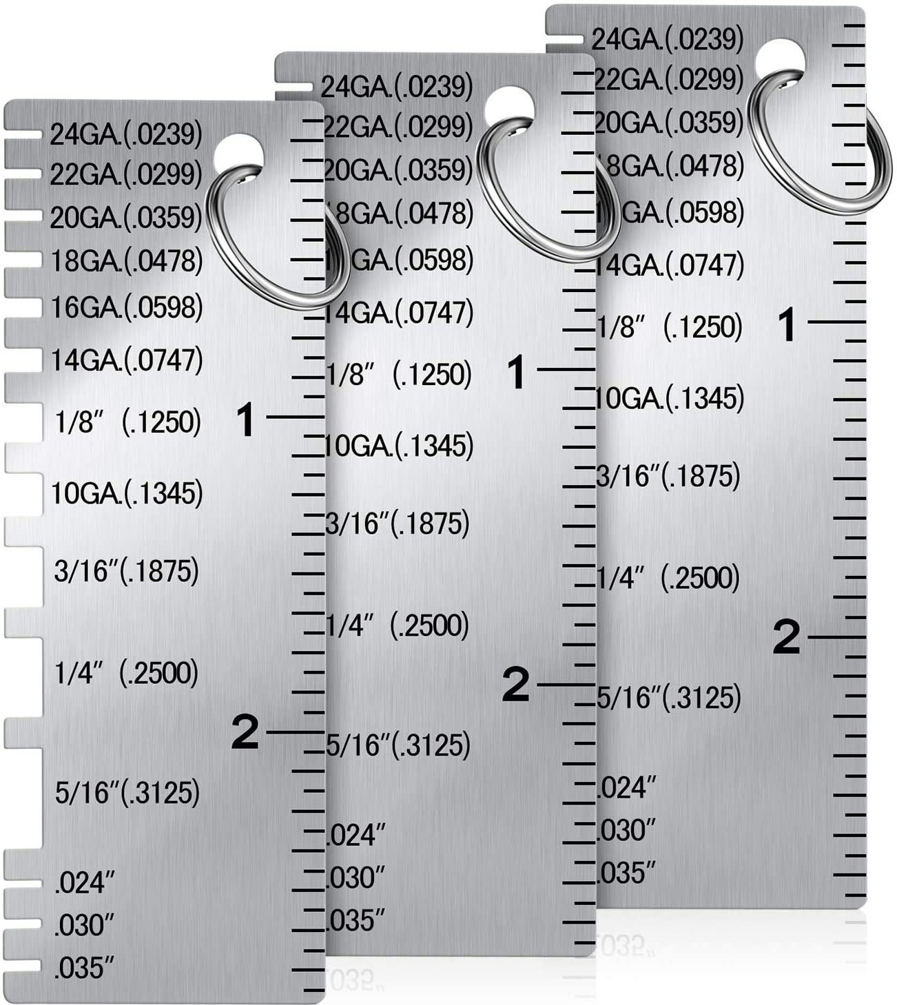 Gauge Metal Sheet Thickness Gauge Metal Gauge Tool Stainless Steel