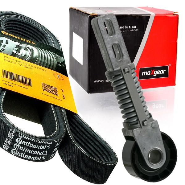 Contitech 6PK1605 Keilrippenriemen + Spanner FüR Megane I Coach Scenic 1.9D-image