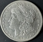 1883-S $1 Morgan Dollar - Raw XF - See Pictures