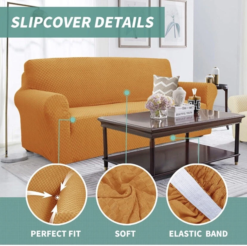 Couch Cushion Grip Design Not Pilling Soft Sofa Stretch Furniture